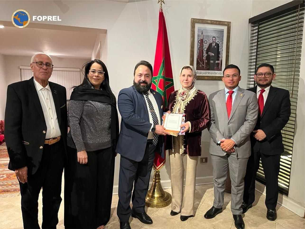 Presidente del CN realizó encuentro de fortalecimiento parlamentario con el Reino de Marruecos